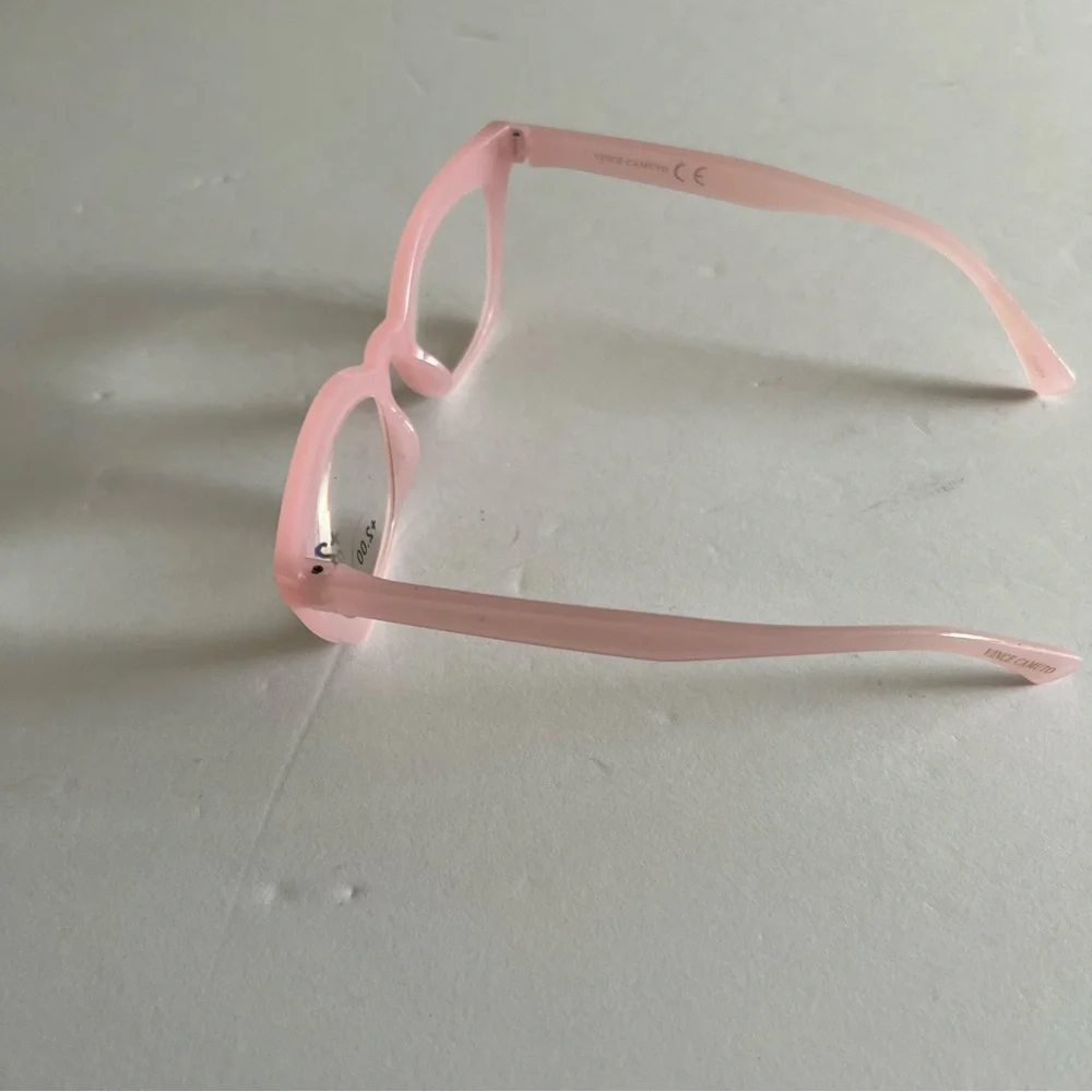VINCE CAMUTO READING GLASSES PINK +2.00 NEW